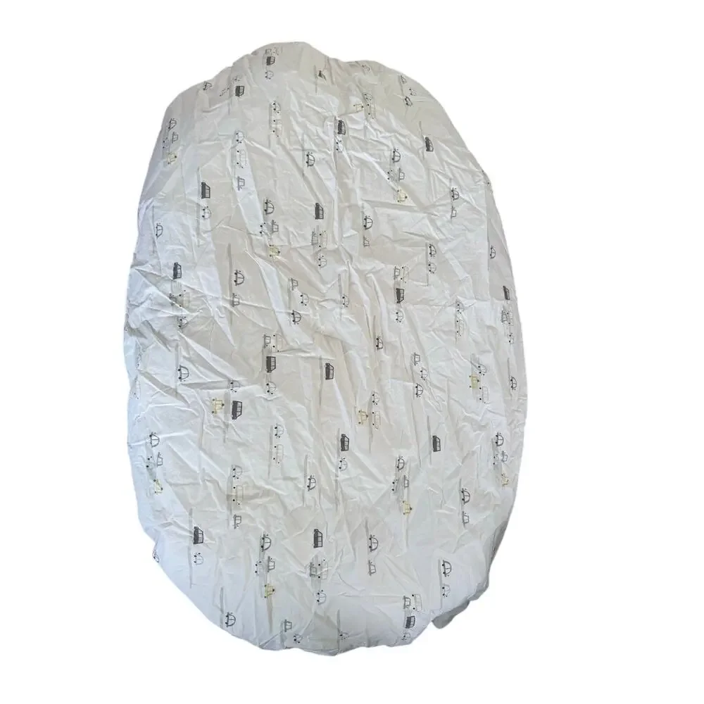 Pottery‎ Barn Kids car print crib sheet 27.5x52 in.